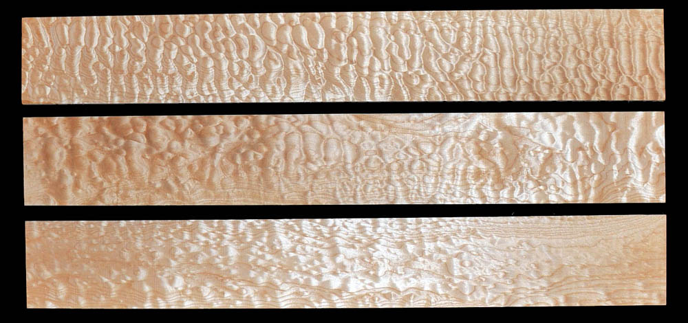 Guitar Neck Blanks Curly Maple Quilted Maple Honduran Mahogany And More